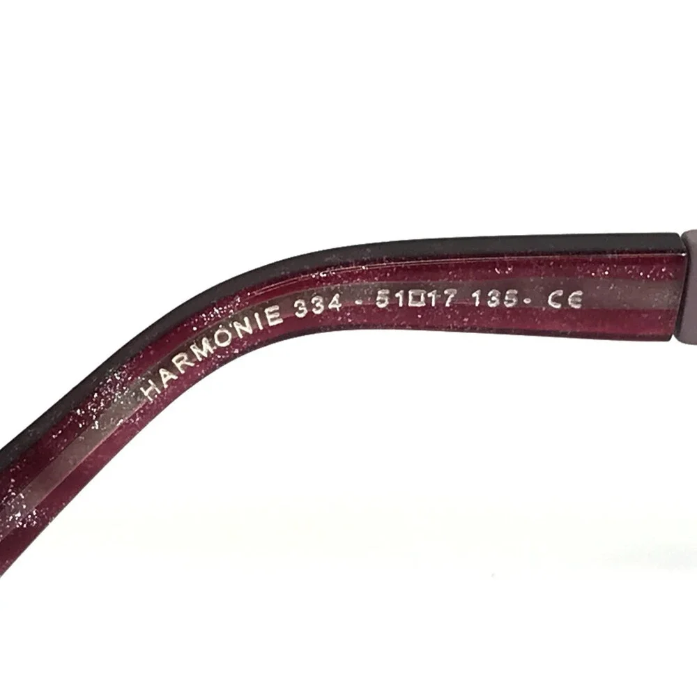 Jean Lafont Eyeglasses Frames HARMONIE 334 Purple Blue Square 51-17-135